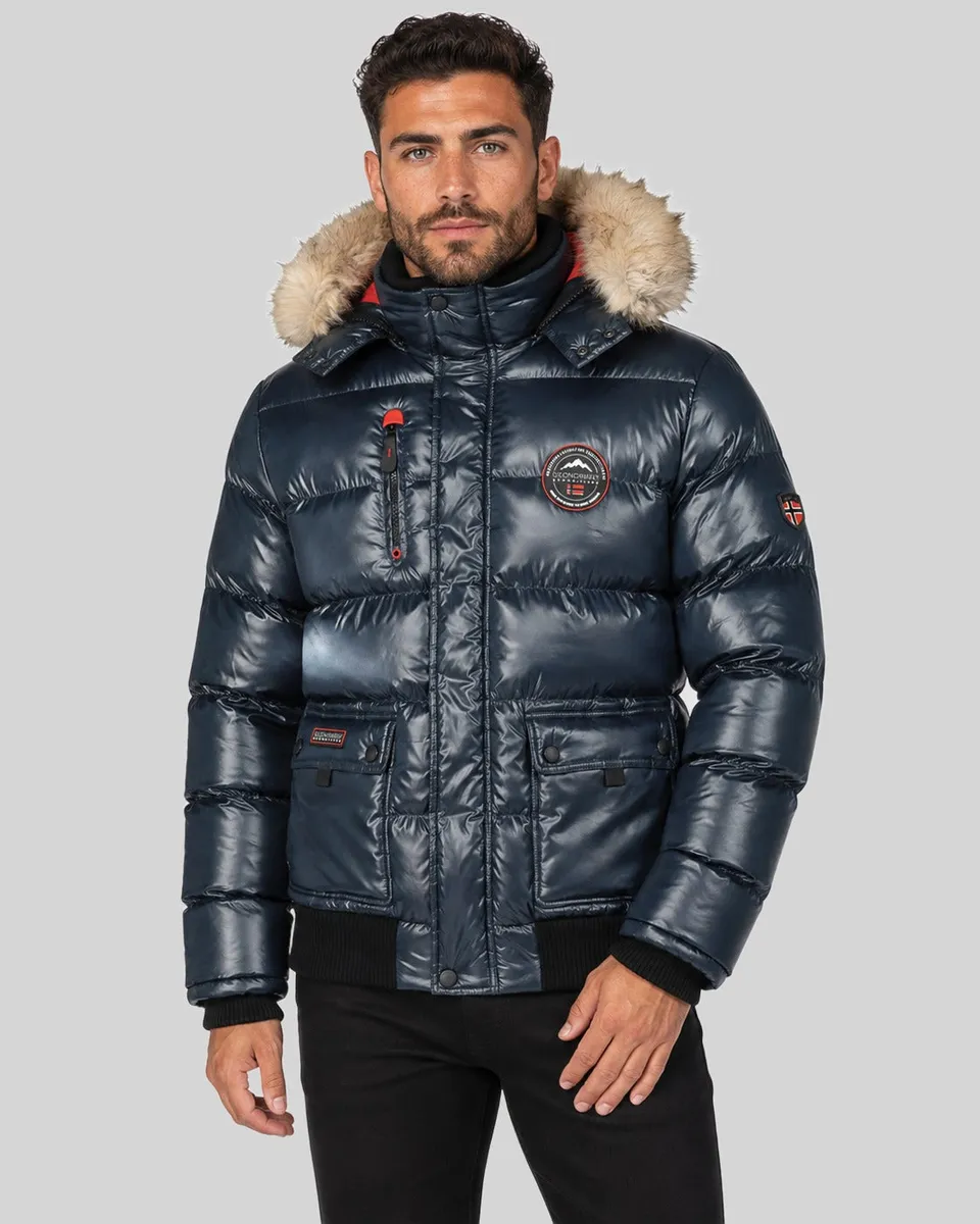 geographical-norway-bugs-herren-daunenjacke-marine-winter image 1