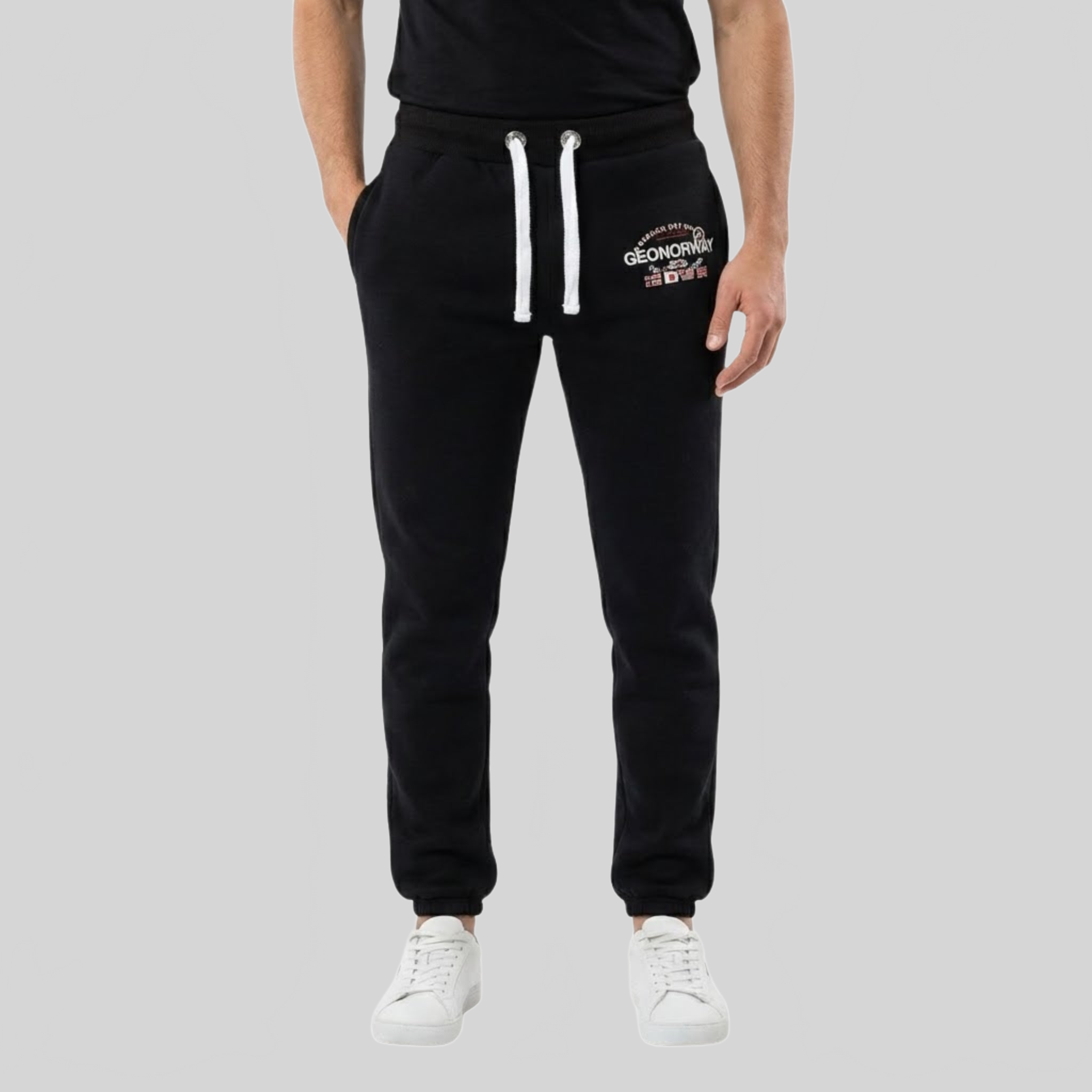 geographical-norway-marbone-jogginghose-herren-mit-stickerei-und-seitentaschen image 1