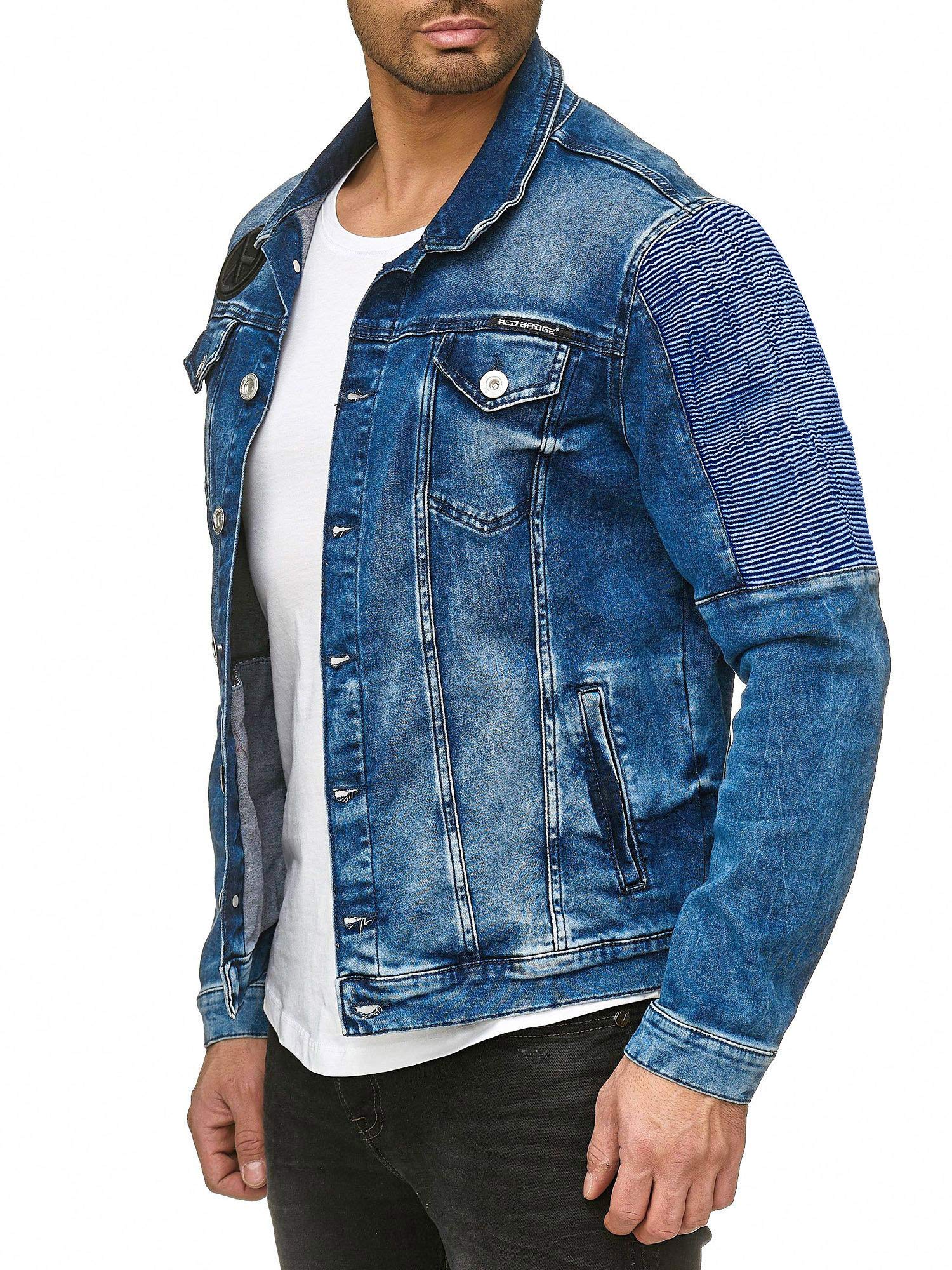 redbridge-m6058-jeansjacke-herren-blau-denim-biker-style image 2
