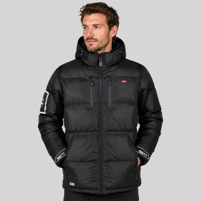 geographical-norway-bifidus-parka-herren-schwarz-fellkapuze image 1