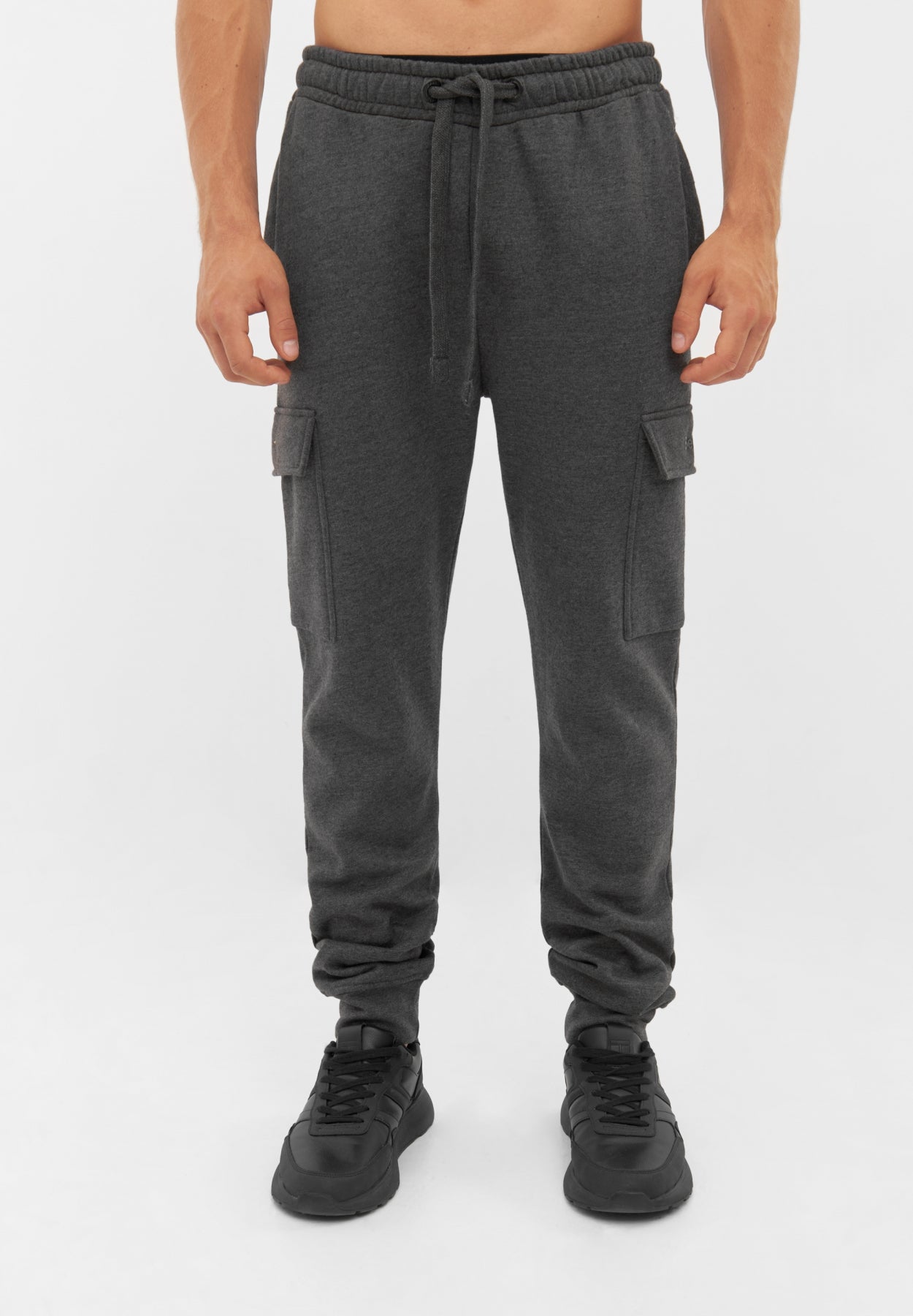 bench-fargo-herren-jogginghose-charcoal-marl-cargo-regular image 2