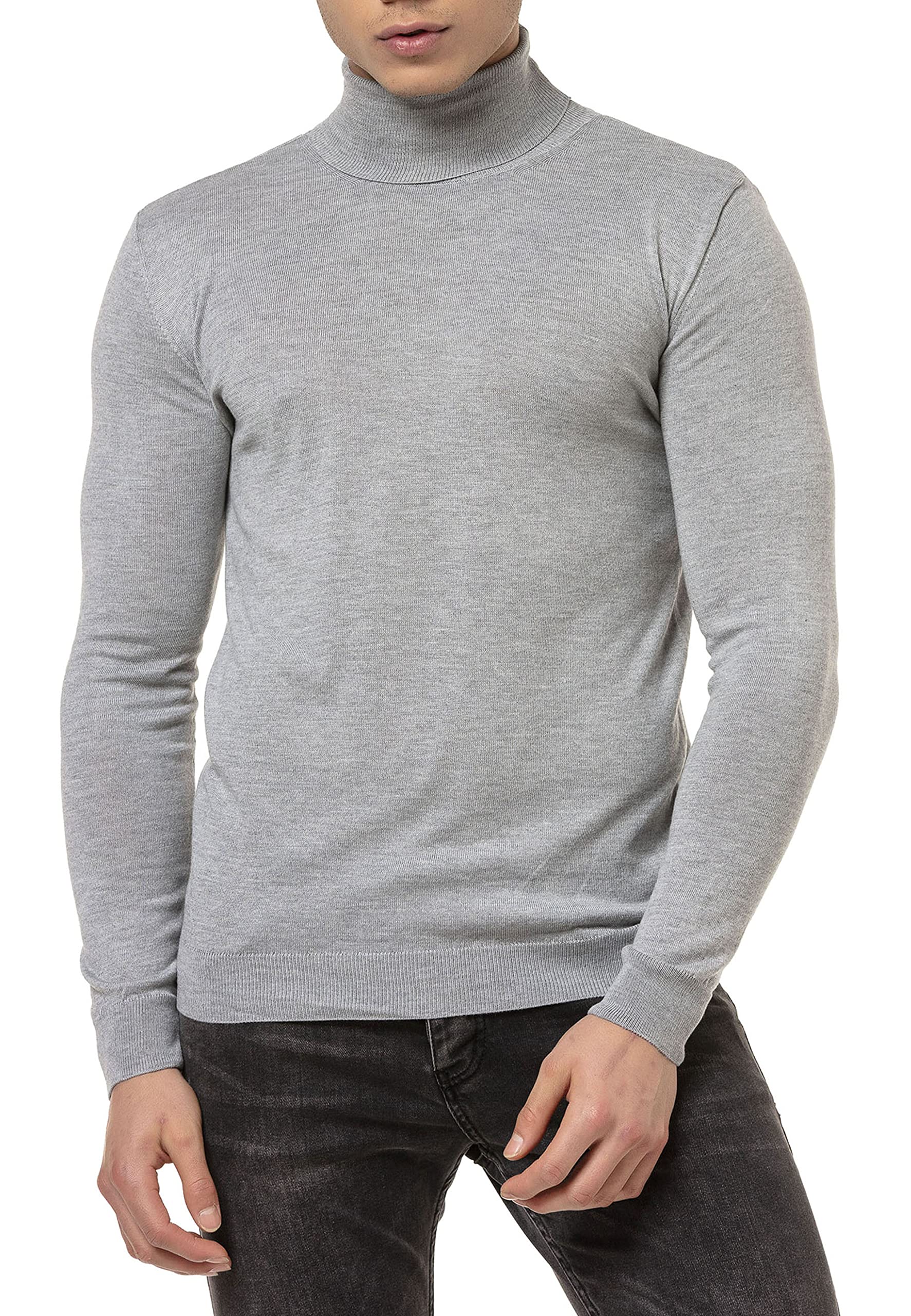redbridge-pullover-rollkragenpullover-herren-dunkelgrau image 6