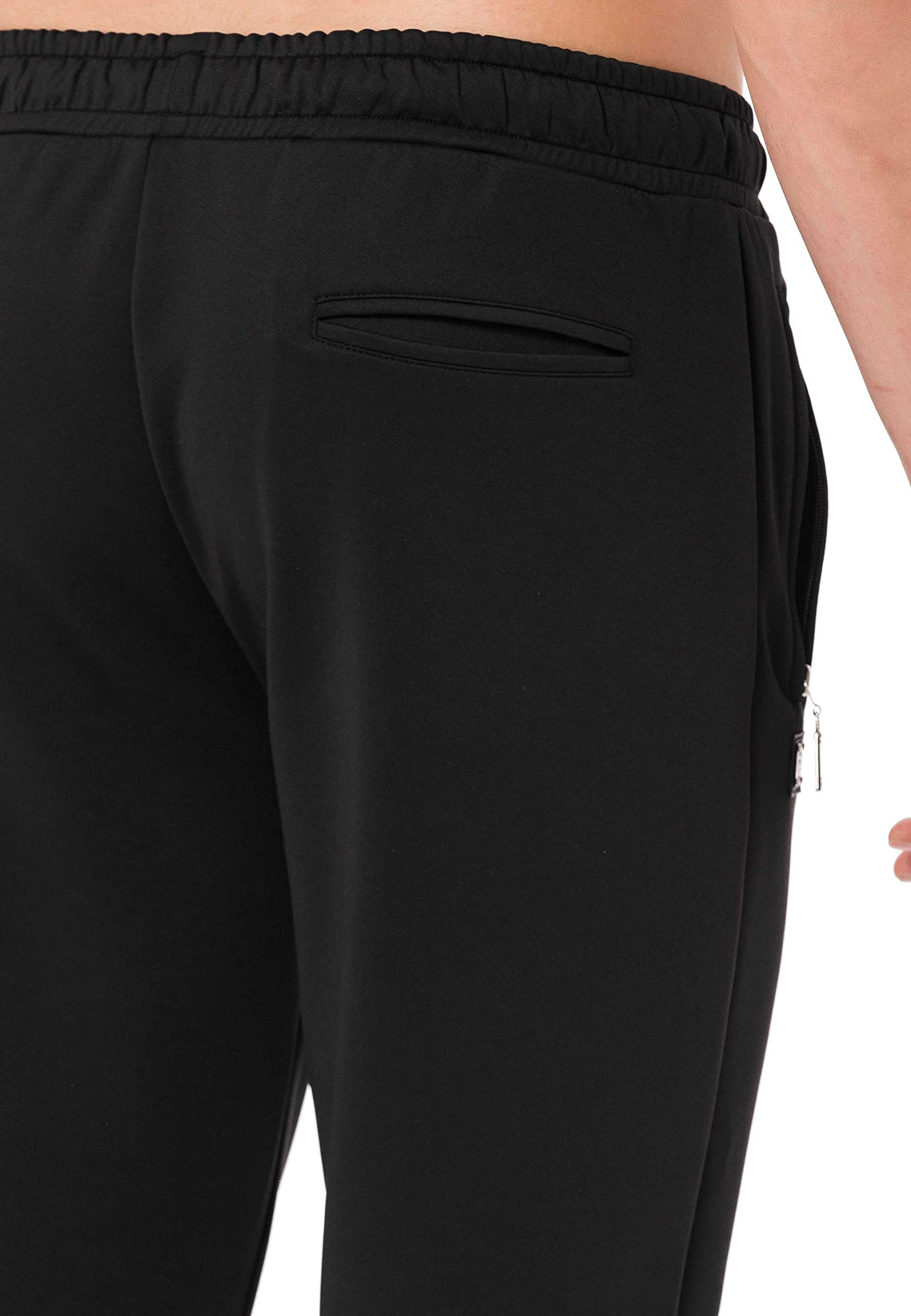 redbridge-hosen-basic-jogginghose-herren-schwarz-100-polyester image 8